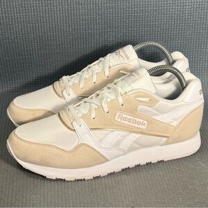 Reebok Women's Ultra Flash Cream/White Lace Up Sneakers Size 8.5